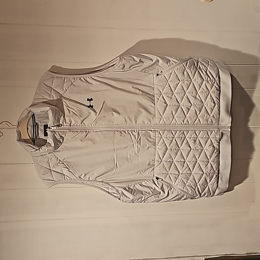 LIKE NEW Men's Under Armour Coldgear Reactor Vest Gray XXL